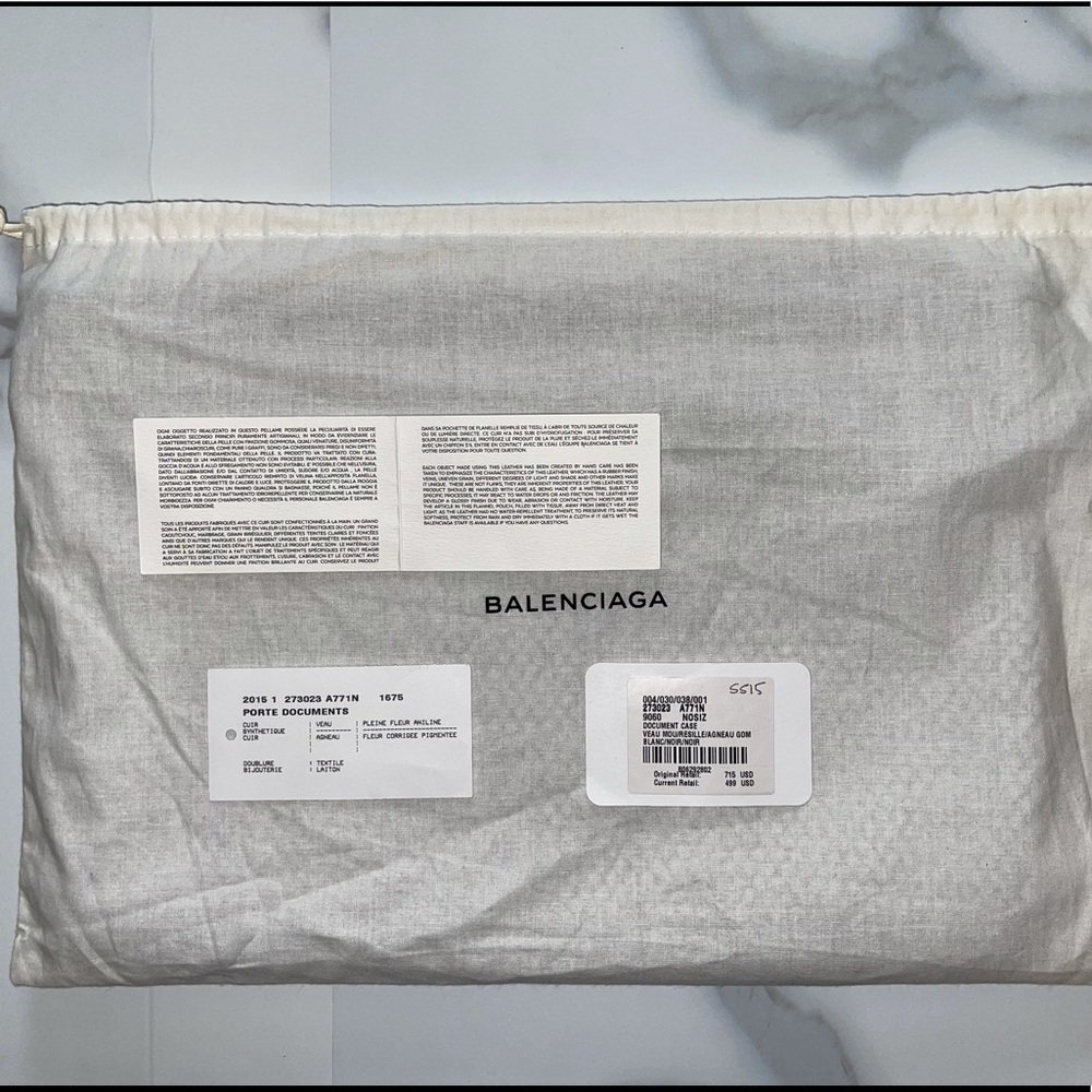 SOLD BALENCIAGA City Pouch / Document Case - Picture 2 of 4